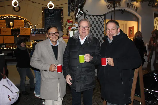 Bgm. Martin Wegscheider (Tulfes), Bgm. Christian Margreiter (Hall) und Bgm. Peter Schwemberger (Volders)