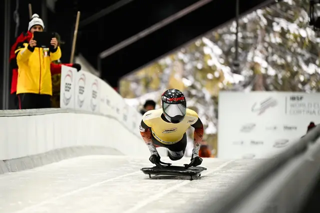 Janine Flock überzeugte mit 121,7 km/h Top-Speed und drittbester Laufzeit im zweiten Durchgang. | Foto: IBSF