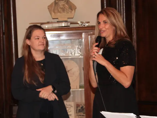 Katharina Stubenvoll machte auf die Wichtigkeit der Krebsvorsorge - speziell im Bereich der Männergesundheit - aufmerksam.  | Foto: Peter Seper