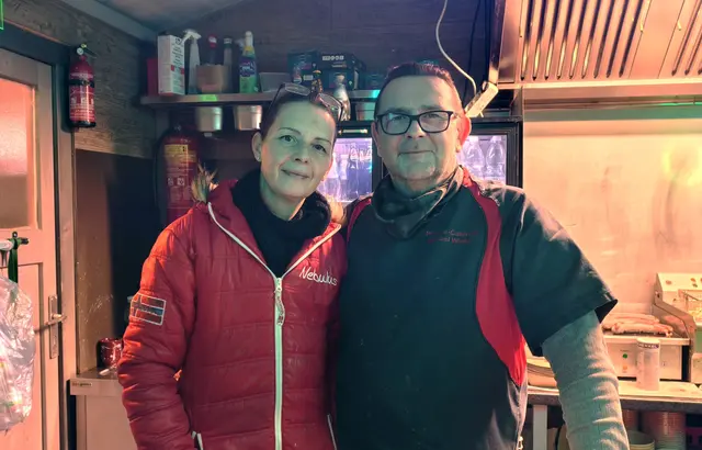 Michael und Sabine Winter die Auftragsgriller. | Foto: Christian Nowotny