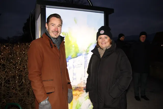 Sebastian Kuntschik und Alexandra Nobis.