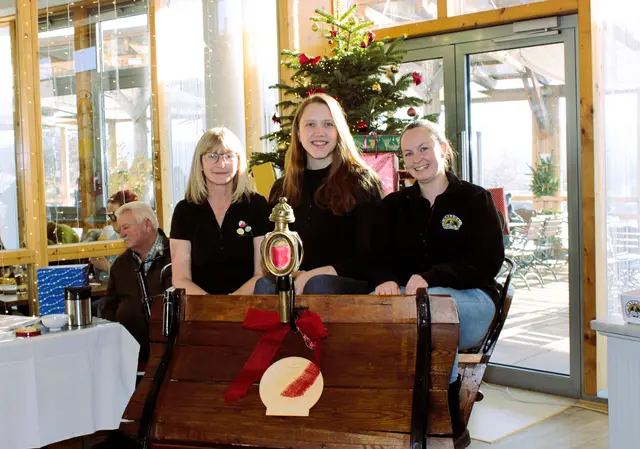 Weihnachtsstimmung gab es in der Käsemacherwelt. | Foto: Walter Kellner