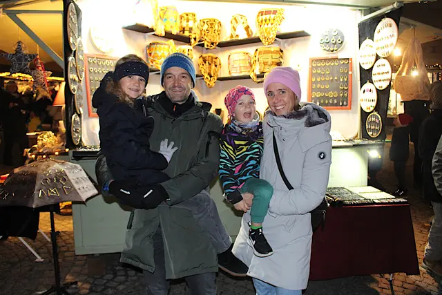 Familie Schöpf ließ sich die Eröffnung nicht entgehen.