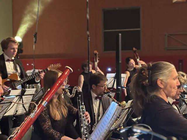 Die Stadtkapelle begeisterte das Publikum. | Foto: Staudinger