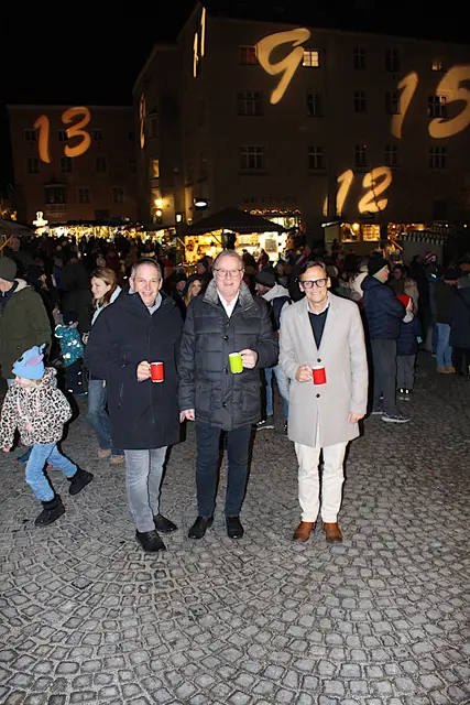 Bgm. Peter Schwemberger (Volders), Bgm. Christian Margreiter (Hall) und Bgm. Martin Wegscheider (Tulfes)