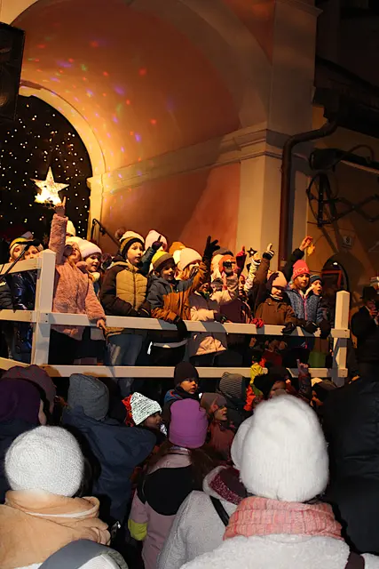 Auftritt des Kinderchors