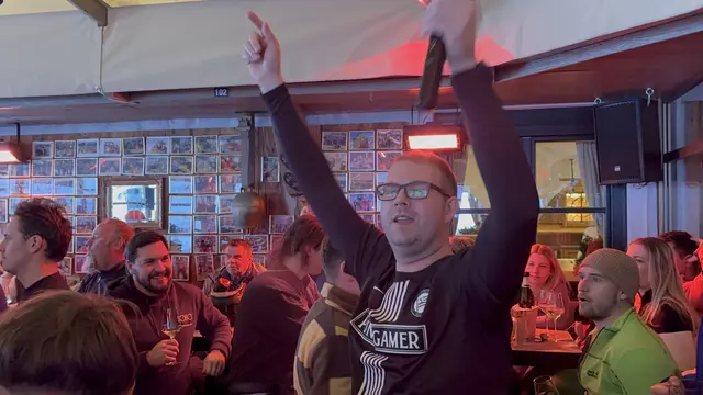 Der Südsteirer Patrick Hermann alias DJ Pazi sorgte für beste Stimmung beim Apres.Skiing in der Kringsalm.