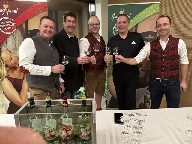 Michael Oberaigner, Stefan Jandl, Bernhard Datzberger, Gerhard Irxenmayer und Leopold Reikersdorfer. | Foto: Dietl-Schuller