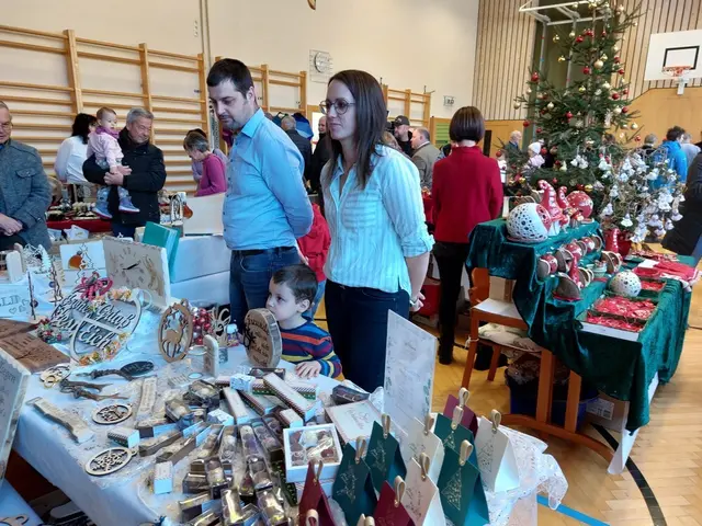 Adventstimmung am Sonntag im Mehrzwecksaal der Volksschule Schöder. | Foto: Anita Galler