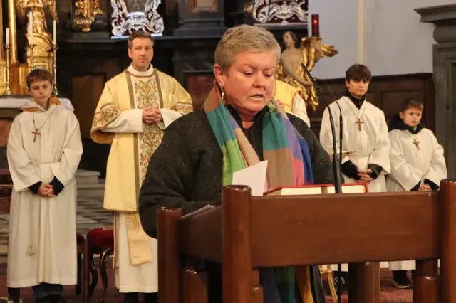 Susanne Bäuchler bei den Fürbitten | Foto: Gerhard Langmann