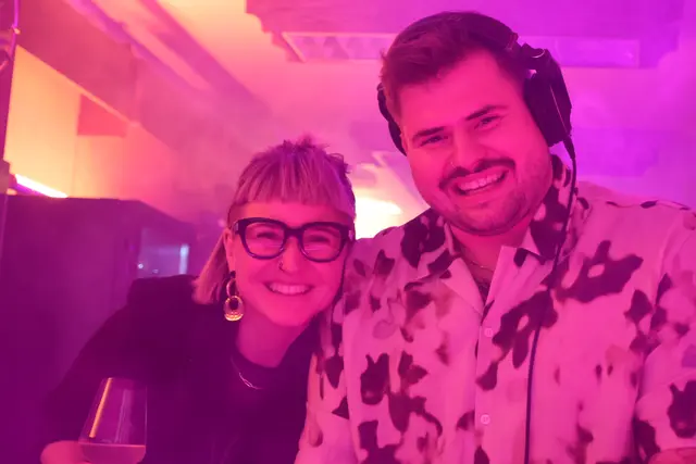 Linda Zechmeister mit Bruder Michael aka DJ MI-ZE. | Foto: MeinBezirk/Constance Haslberger