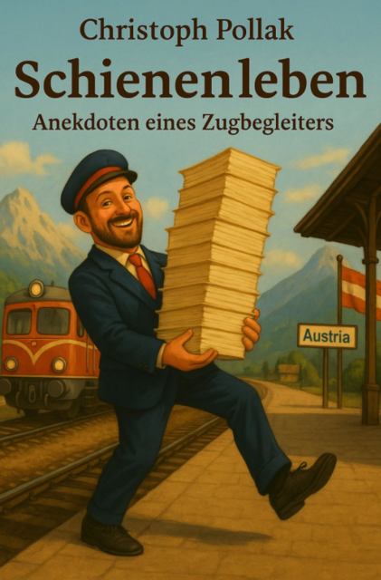 Das vorläufige Buchcover. Im Frühjahr 2026 wird es erscheinen. | Foto: Pollak