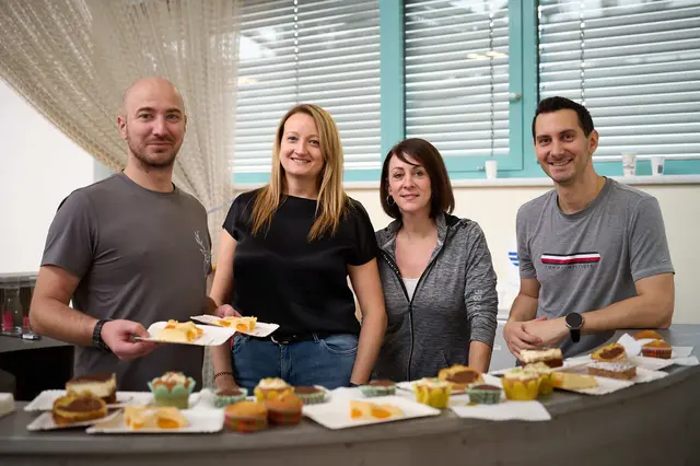 Alexander Coman, Michaela Havel, Martina Amon und Manuel Wagerer. | Foto: Reinhard Litschauer