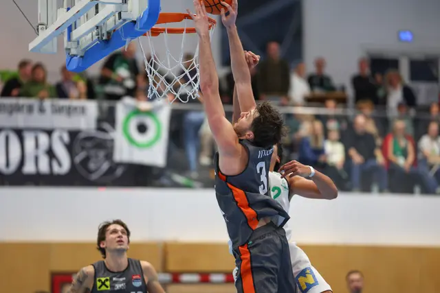 Anfangs fanden die Dukes in der Auswärtspartie nicht so recht ins Spiel.  | Foto: Basketball Austria/M. Filippovits
