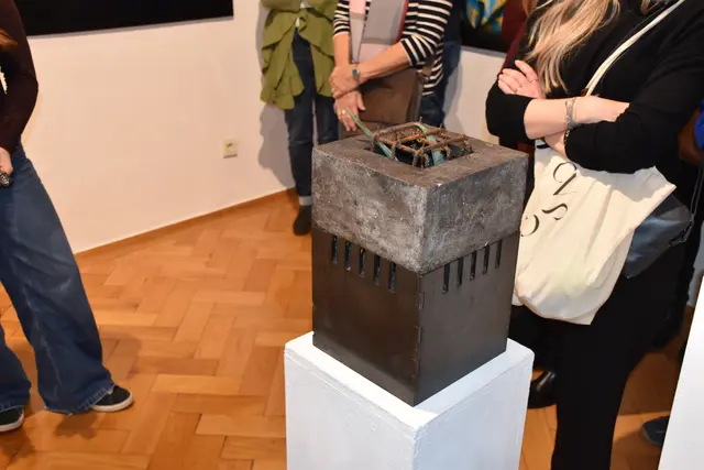 Kleine grüne Flächen sind in diesem Werk "eingesperrt". | Foto: Alexandra Goll