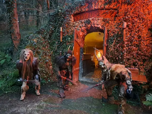 Die Stallhofener Krampushöhle ist einzigartig in der Steiermark und hat an fünf Tagen offen. | Foto: Gasthof Rössl