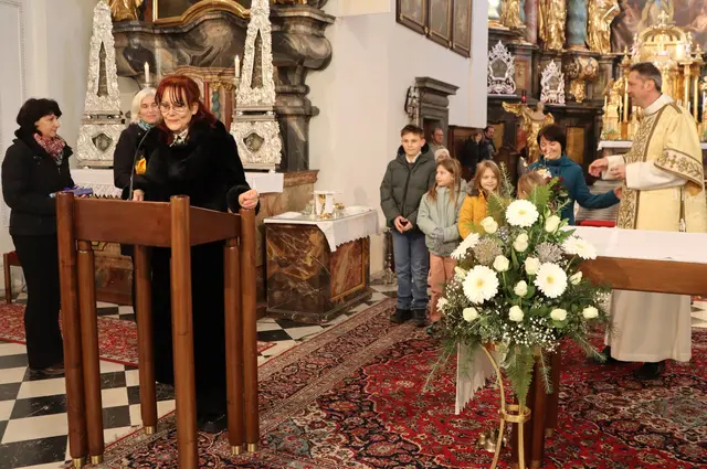 PGR-Sprecherin Maria Theresia Reisinger spricht Worte des Dankes | Foto: Gerhard Langmann