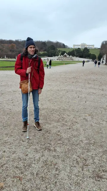 In Schönbrunn gibt es für Dominic Schmid einiges zu entdecken | Foto: Elisabeth Posch