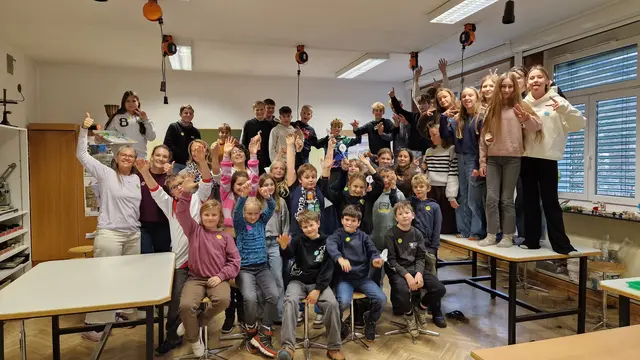 Der Experimentiertag in der MS Radenthein war für die Schülerinnen und Schüler ein voller Erfolg. | Foto: MS Radenthein