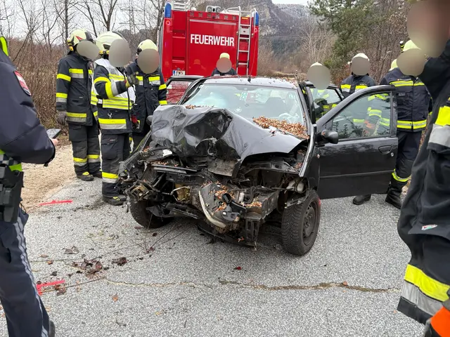 Der 46-Jährige ist von der Fahrbahn geraten. | Foto: Freiwillige Feuerwehr Grafenstein