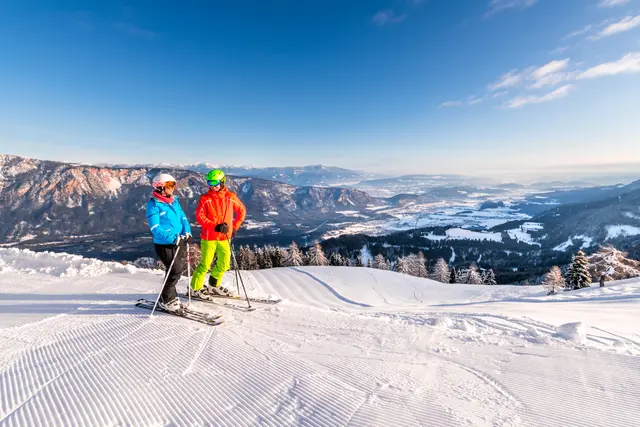 Es geht bald wieder winterlich zur Sache am Dreiländereck. | Foto: Region Villach Tourismus GmbH/Michael Stabentheiner