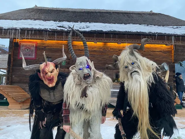 Am 5. Dezember findet das Krampustreiben statt. | Foto: EDLSEER-Alm / Edl-Event GmbH