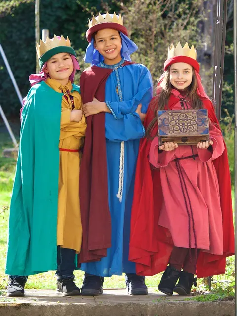 Rund um das Dreikönigsfest im Jänner 2026 werden die königlichen Boten wieder von Haus zu Haus ziehen. | Foto: Sternsingeraktion