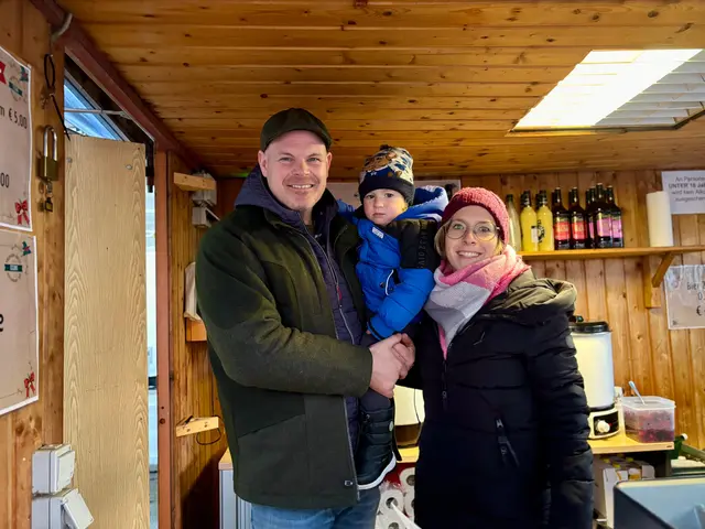 Beim Egino-Stand war die ganze Familie dabei - allen voran Günther Gastecker. | Foto: Markus Kahrer / Redaktionsleitung