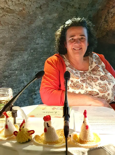 Freude an so viel Interesse: Ingrid Fröschl-Wendt nach der Lesung | Foto: Eva Gabriel