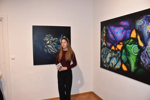 Die Schüler untermalen ihre Vermittlung eindrucksvoll. | Foto: Alexandra Goll