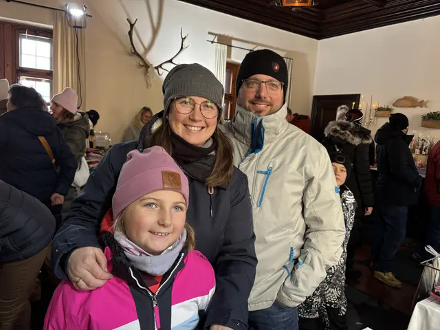 Zufriedene Besucher: Simone und Thomas mit Sophia | Foto: Voithofer