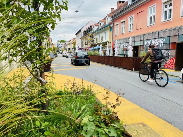 Die Zinzendorfgasse war wieder im Fokus der Stadtentwicklung. | Foto: Stadtplanungsamt Gaz