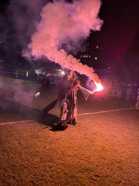 IAC Krampusnacht am ASKÖ Sportplatz | Foto: Gross