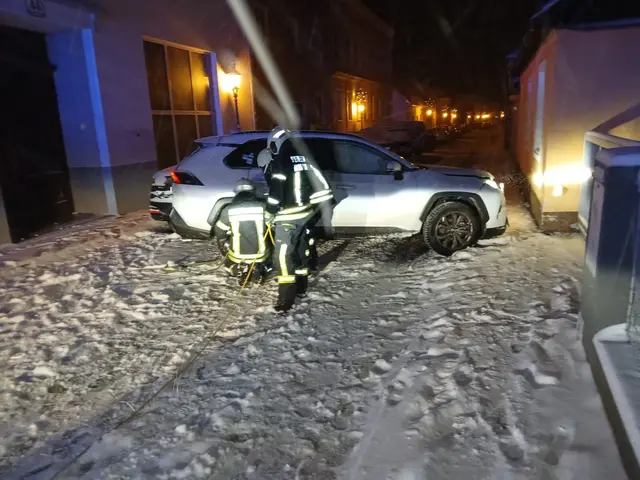 Ein PKW war ins Schleudern geraten. | Foto: FF Klosterneuburg