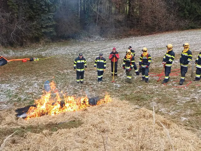 Die Waldbrandausbildung fand in Stiwoll statt. | Foto: Hannes Koch, ABI, FF Eisbach-Rein