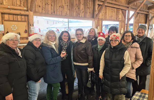Die VP Frauen freuten sich über den Besuch von der Ortsgruppe Ligist. | Foto: VP Frauen Edelschrott