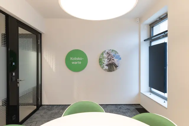 Regionale Namen zieren die neuen Beratungszimmer. | Foto: Daniel Hinterramskogler