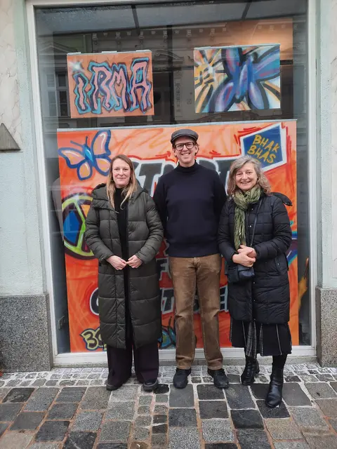 Katharina Nickel, Peter Hofmann und Manuela Kräuer | Foto: Frauen für Frauen