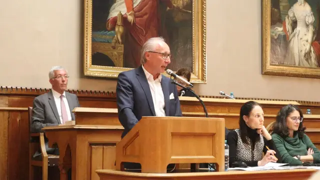 „Baden hat nicht 26 Millionen Schulden - Baden hat über 70 Millionen Risikopotenzial“, betont FP-Wirtschaftssprecher René Hansy. | Foto: FPÖ Baden