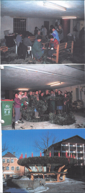 2002 wurde der Kranz zum ersten Mal aufgestellt.  | Foto: Topothek Ulrichsberg