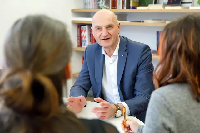 Landesrat Bürgermeister Christian Dörfel aus Steinbach/Steyr. | Foto: Hermann Wakolbinger