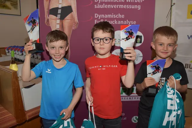 Gesamt-Siegerehrung Strudengau-Cup 2025 im Frühjahr in Pabneukirchen.  | Foto: Zinterhof