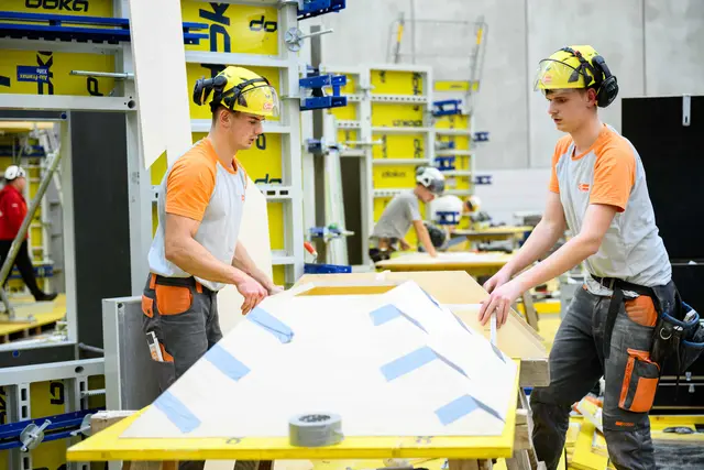 Der Wettbewerberforderte perfekte Teamkoordination und Konzentration. | Foto: SkillsAustria/Max Slovencik