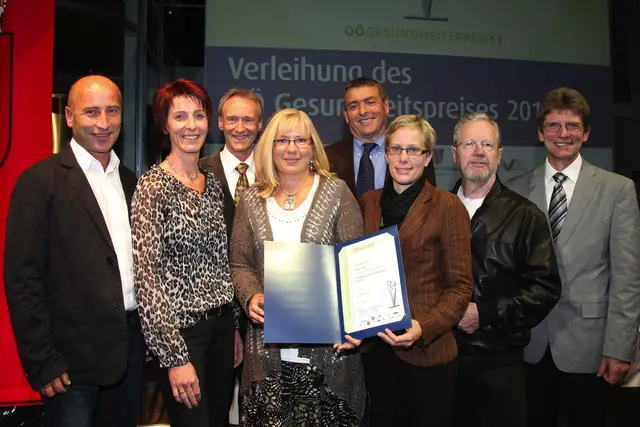 Gesundheitspreisverleihung im Jahr 2011.  | Foto: Klinikum Rohrbach
