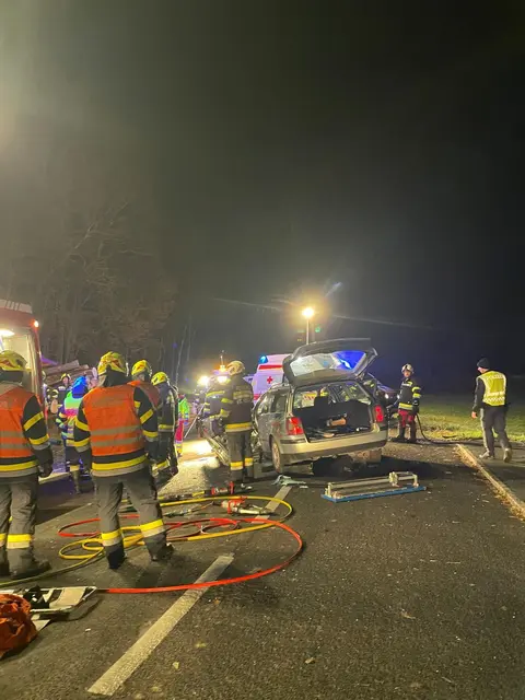 Am Montagnachmittag kam es im Gemeindegebiet von St. Nikolai im Sausal zu einem Frontalzusammenstoß. | Foto: FF Tillmitsch