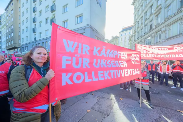 Am Mittwoch ist Protesttag der Beschäftigten im Sozial-, Bildungs- und Gesundheitsbereich in Wien. (Symbolfoto)  | Foto: APA-Images / SEPA.Media / Martin Juen
