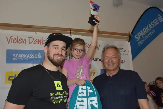 Gesamt-Siegerehrung Strudengau-Cup 2025 im Frühjahr in Pabneukirchen.  | Foto: Zinterhof