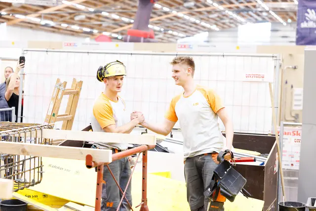 Julian Ginter und Michael Pomassl | Foto: SkillsAustria/Wieser/Slovencik