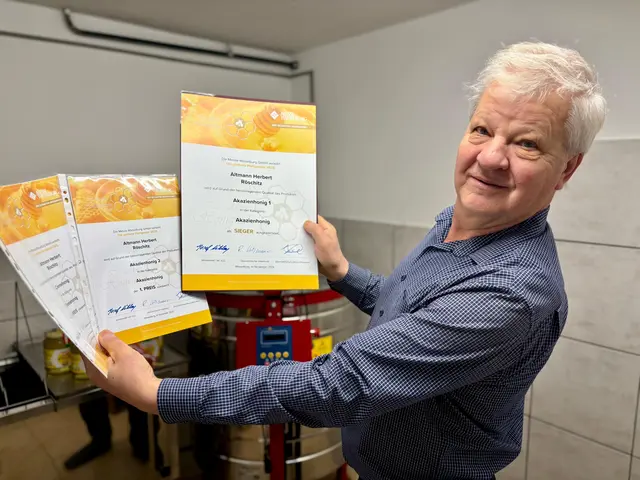 Herbert Altmann holt bei der „Goldenen Honigwabe“ erneut Auszeichnungen nach Hause. | Foto: Markus Kahrer