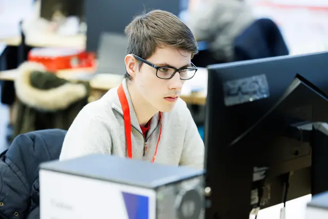 Tobias Weißengruber in seinem Element. | Foto: SkillsAustria/Wieser/Slovencik